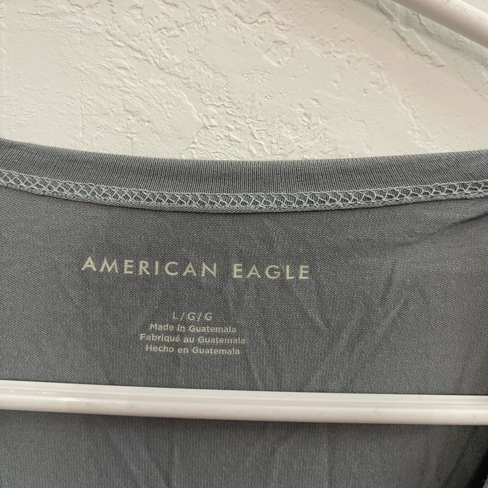 American Eagle Outfitters Gray Women's Top - Picture 3 of 3